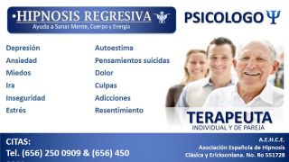 psicologos forense en ciudad juarez Psicólogo Consultorio de Psicología e Hipnosis Regresiva
