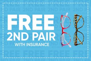 Free 2nd Pair When You Use Insurance With Us