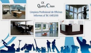 CK QUALITY CLEAN - LIMPIEZA PROFESIONAL A OFICINAS