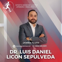 clinicas traumatologia ciudad juarez Dr. Luis Daniel Licon Sepulveda, Ortopedista