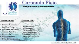 fisioterapeutas en ciudad juarez Coronado Fisio